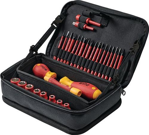 WIHA Schraubendrehersatz SlimVario® electric 31-tlg.m.Wechselkl.VDE isol.WIHA