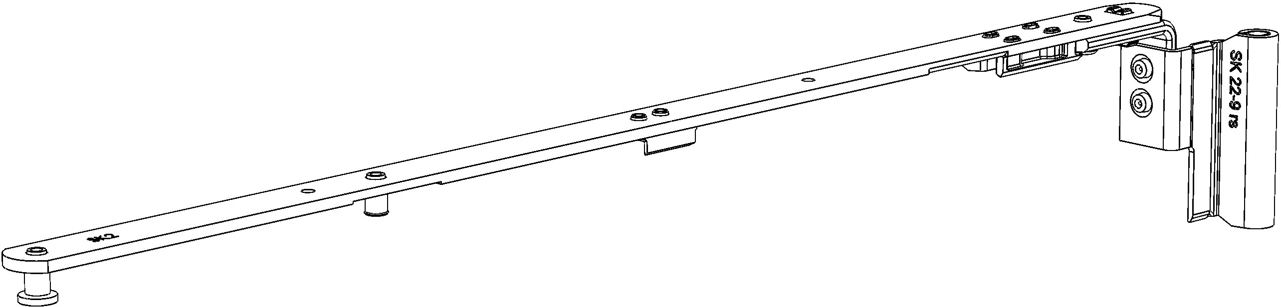 WINKHAUS Schere SK2.22-9, Stahl, WINKHAUS Schere SK2.22-9, Stahl,