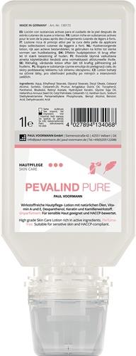 PAUL VOORMANN Hautpflege PEVALIND PURE 1l pH-hautneutral,silikonfrei Softflasche PAUL VOORMANN