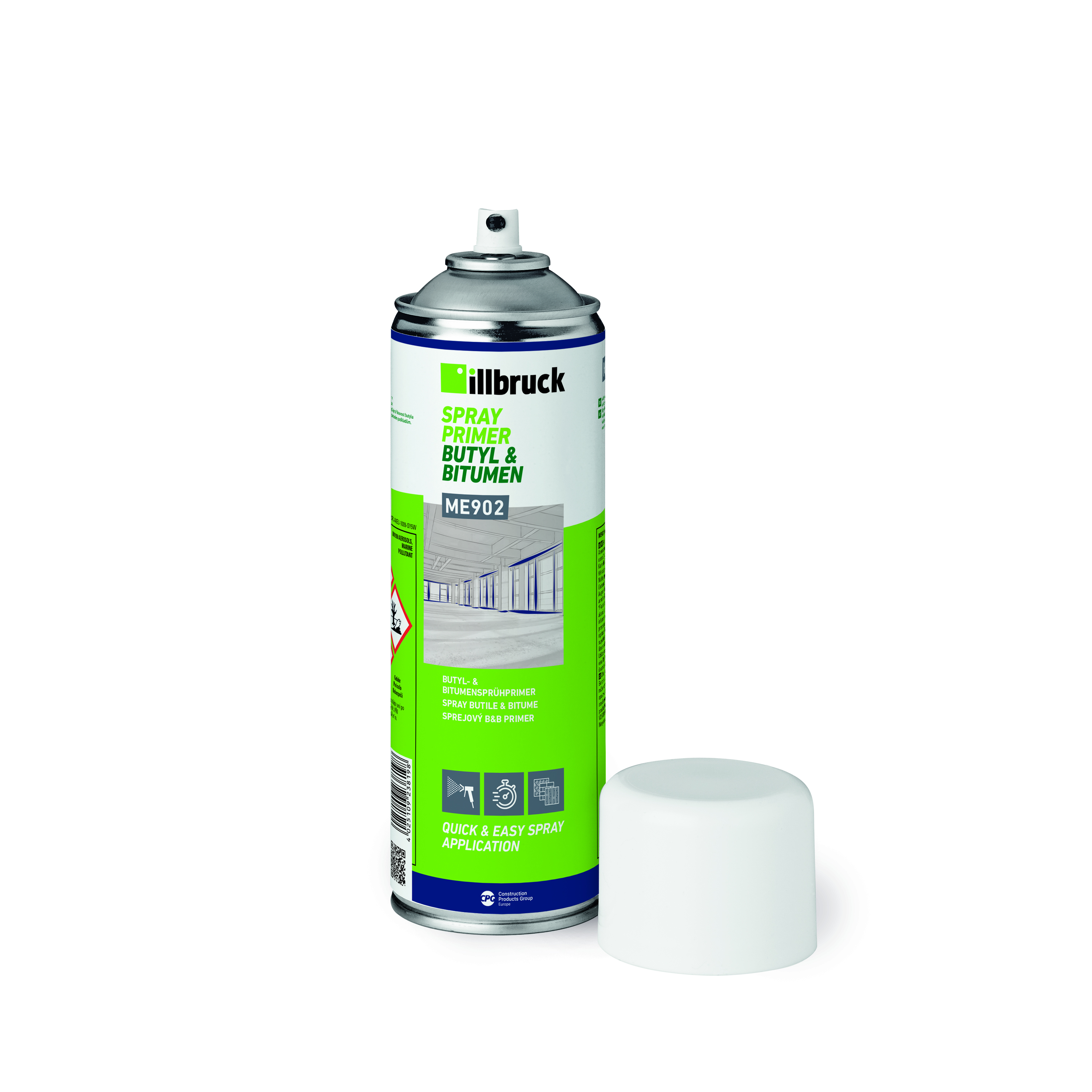 ILLBRUCK ME902 Butyl-&Bitumen Sprühprimer