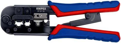 KNIPEX Crimpzange f.Westernstecker L.190mm KNIPEX