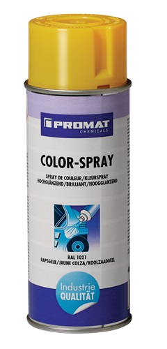 PROMAT Colorspray rapsgelb hochglänzend RAL 1021 400 ml Spraydose PROMAT CHEMICALS