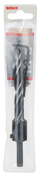 BOSCH Holzspiralbohrer mit 90°-Senker, 12 mm, 20 mm