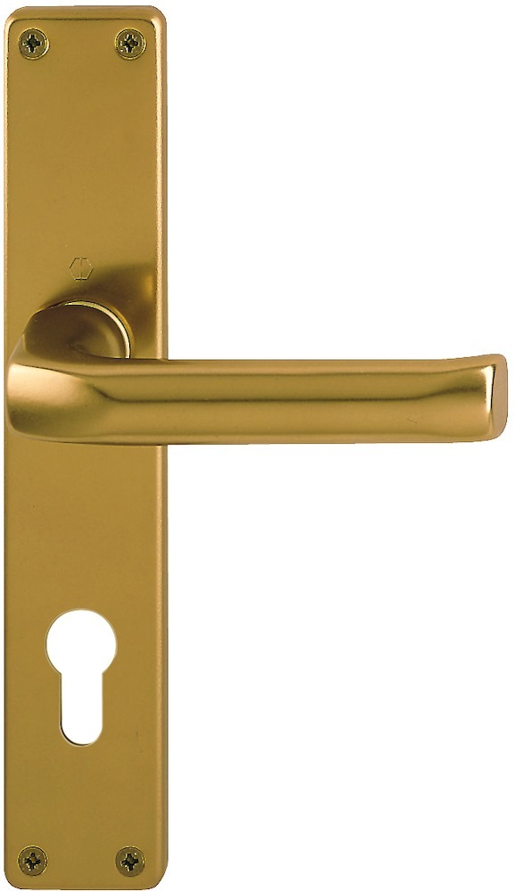 HOPPE® Drückergarnitur mit Langschild London 113/202SP, Aluminium, 11545325 HOPPE® Drückergarnitur mit Langschild London 113/202SP, Aluminium, 11545325