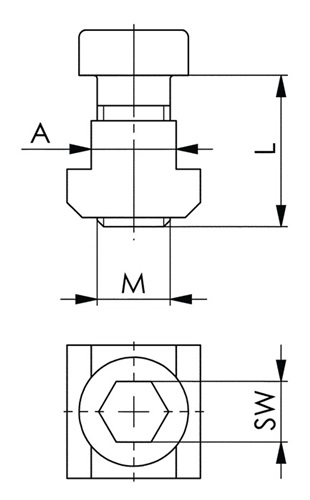 AMF Befestigungssatz Nr. 7600BF