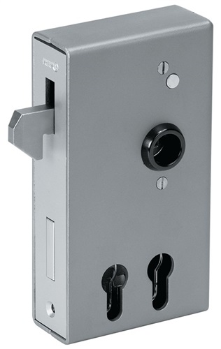 AMF Schiebetorschlosskasten 140SD-40ZW DIN L/R Maß A40xB94,5xC173mm Dornm.30/60mm