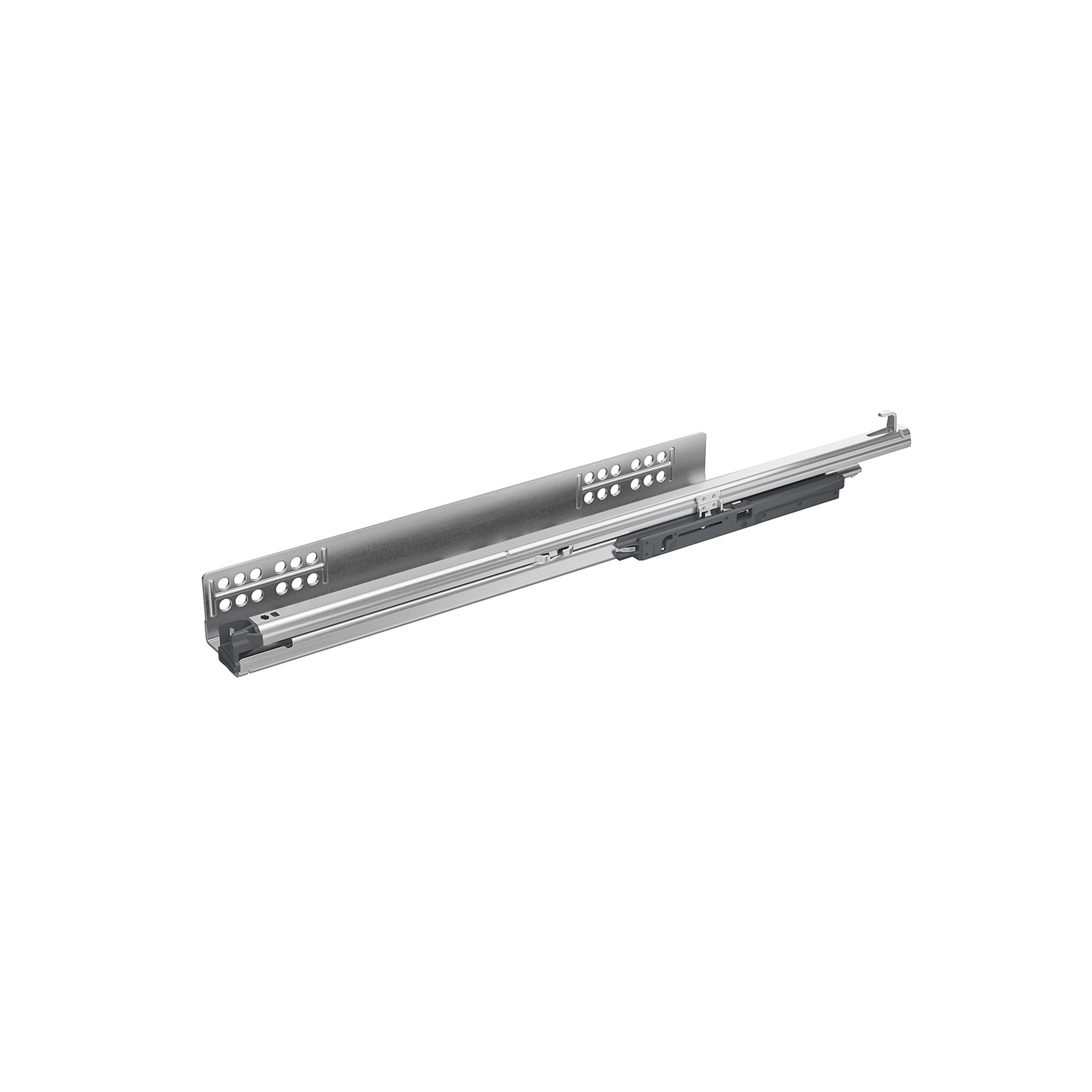 HETTICH Vollauszug Quadro V6 YOU M (30 kg) mit Silent System, Push to open Silent kompatibel, 250 mm, links