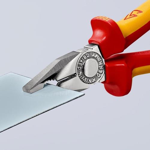 KNIPEX Kombizange L.180mm Mehrkomp.-Hüllen verchr.VDE KNIPEX KNIPEX Kombizange L.180mm Mehrkomp.-Hüllen verchr.VDE KNIPEX