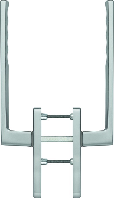 HOPPE® Handhebelgarnitur Toulon HS-0737/419, Aluminium