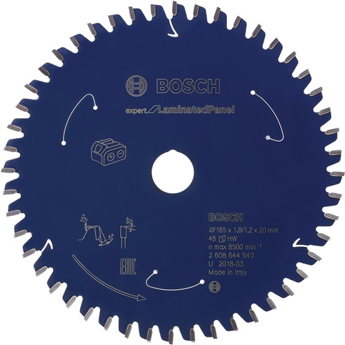 BOSCH Kreissägeblatt AD 160mm Z.48 WZ Bohr.20mm Schnitt-B.2,2mm HM