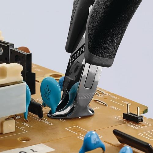 KNIPEX Elektronikvornschn.L.120mm Form 3 Facette ja,kleine spiegelpol. KNIPEX Elektronikvornschn.L.120mm Form 3 Facette ja,kleine spiegelpol.