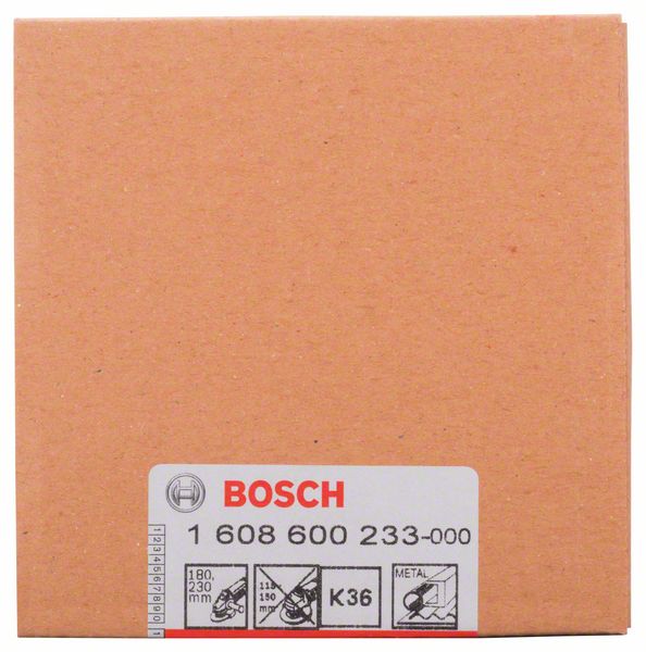 BOSCH Schleiftopf, konisch-Metall/Guss 90 mm, 110 mm, 55 mm, 36