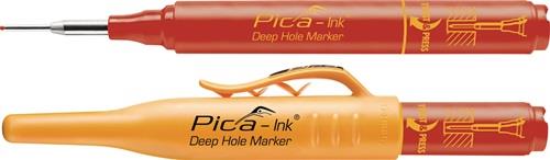 PICA Tieflochmarker Pica-Ink rot m.Teleskopspitze PICA