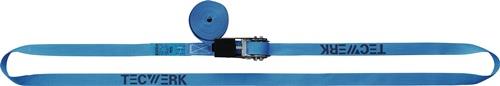 TECWERK Zurrgurt DIN EN 12195-2 L.5m B.50mm m.Ratsche LC U 4000 daN TECWERK