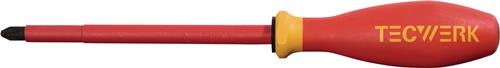TECWERK Schraubendreher Gr.PH 3 Klingen-L.150mm VDE isol.TECWERK