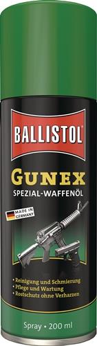 BALLISTOL Spezial-Waffenöl GUNEX dunkelbraun 200ml Spraydose BALLISTOL