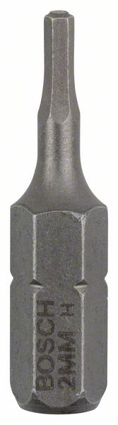 BOSCH Schrauberbit Extra-Hart HEX 2, 25 mm, 3er-Pack