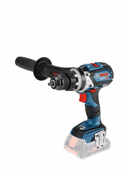 BOSCH Akku-Schlagbohrschrauber GSB 18V-110 C, Solo Version mit Zusatzhandgriff BOSCH Akku-Schlagbohrschrauber GSB 18V-110 C, Solo Version mit Zusatzhandgriff
