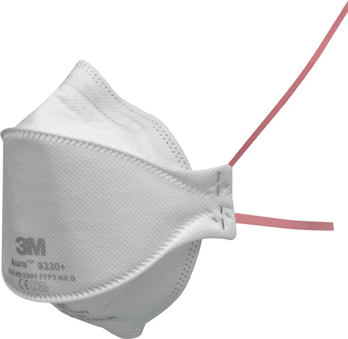 3M Atemschutzmaske Aura™ 9330+ FFP3/NRD faltbar 1 St./Packung 3M