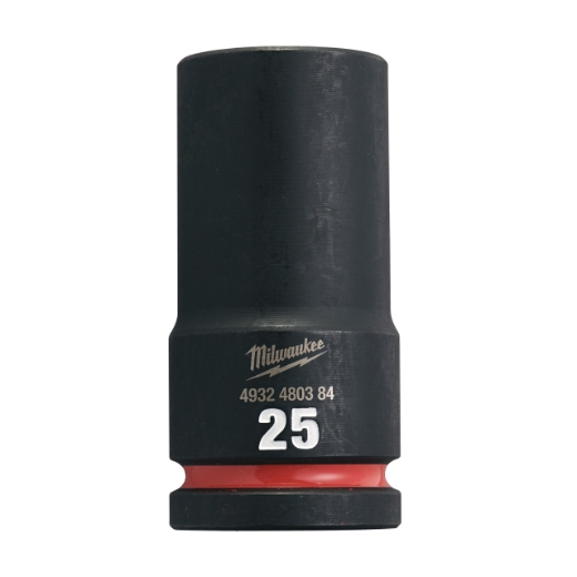 MILWAUKEE 25 x 90 mm SHOCKWAVE Schlagnuss 3/4" lang