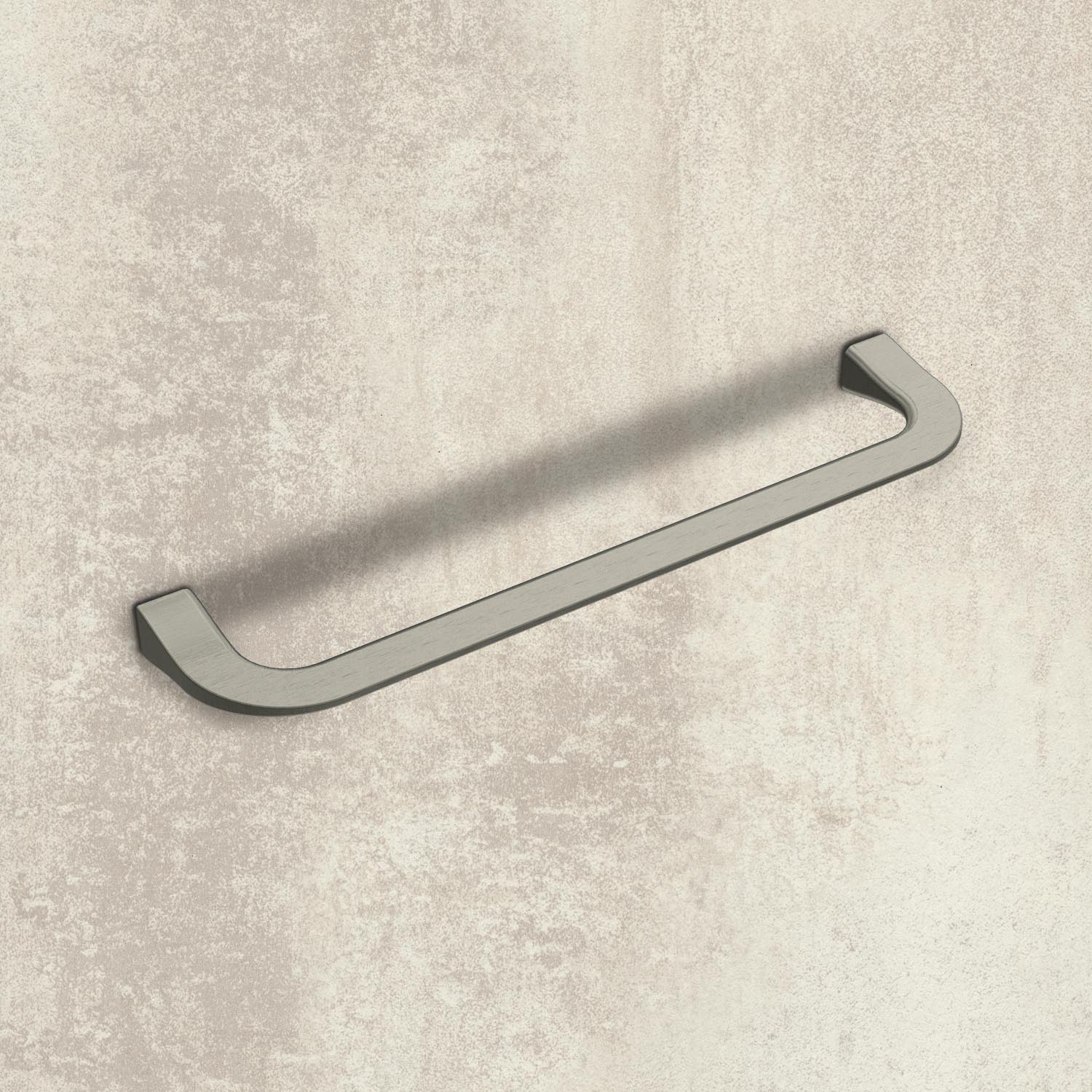 HETTICH Griff Lungro, Bohrabstand 160 mm, L 171 mm, B 11 mm, H 37 mm, Edelstahl Optik gebürstet, 9348292