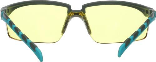 3M Schutzbrille S2003SGAF-BGR-EU EN 166 EN170 Bügel grau/türkis,Scheibe gelb