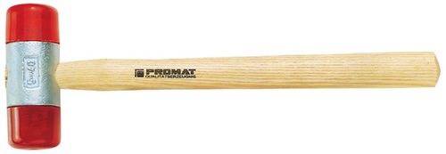 PROMAT Plastikhammer Kopf-D.32mm Kopf-L.96mm Celluloseacetat rot HO PROMAT