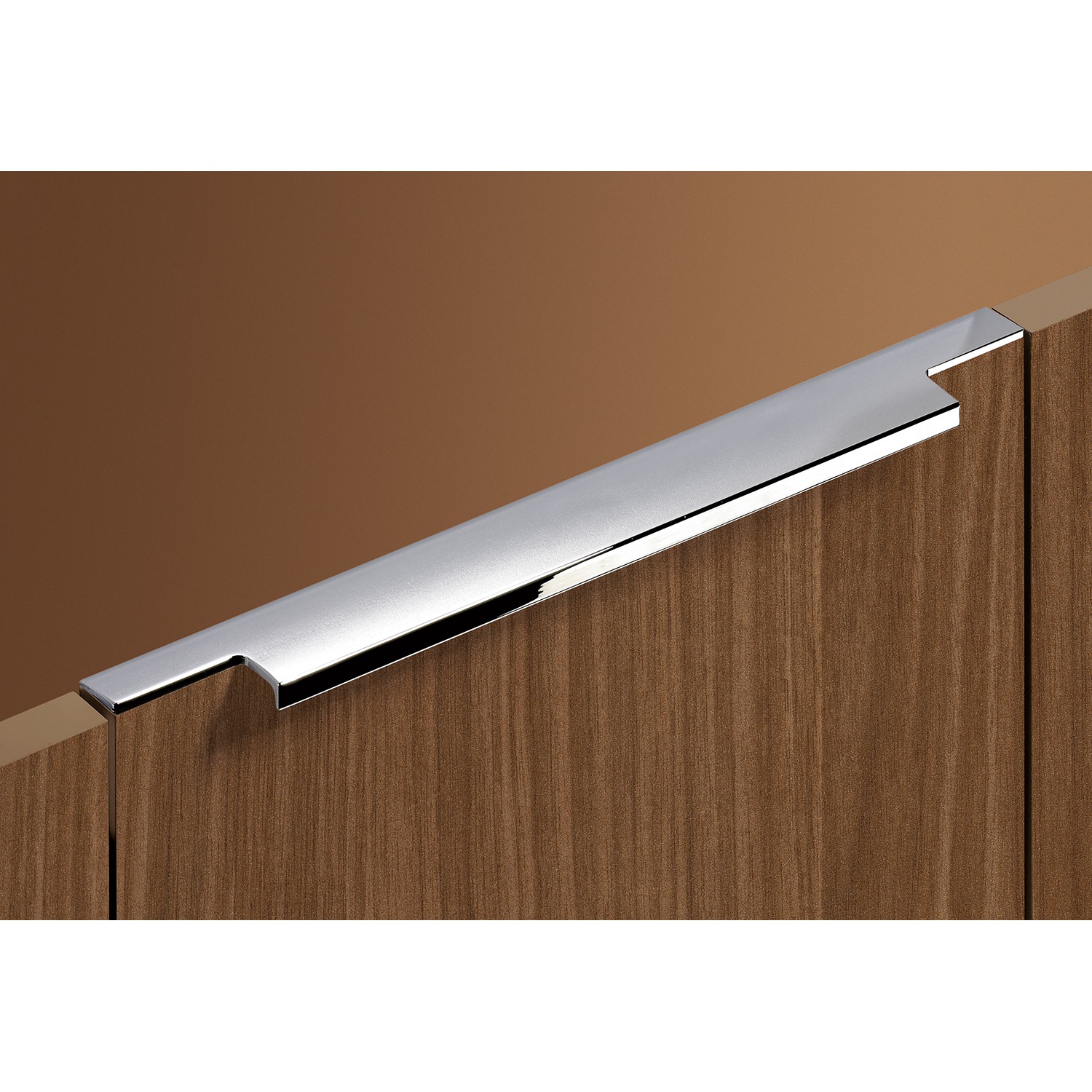 HETTICH Griffleiste Lamezia, L 995 mm, B 39 mm, Verchromt glanz, 9105811