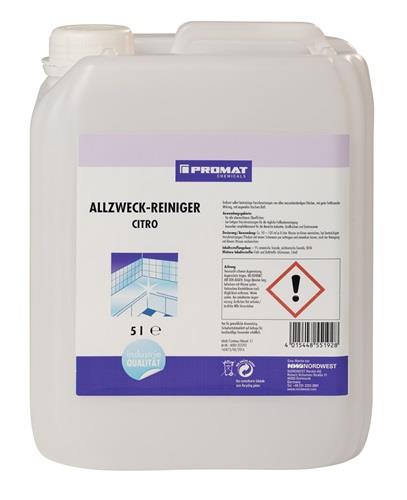 PROMAT CHEMICALS Allzweckreiniger Citro 5l Kanister PROMAT CHEMICALS