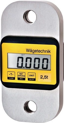 COLUMBUS Zugkraftaufnehmer Messber.0-50 t Ziffernschritt 10kg m.Digitalanz.u.Funkübertr.