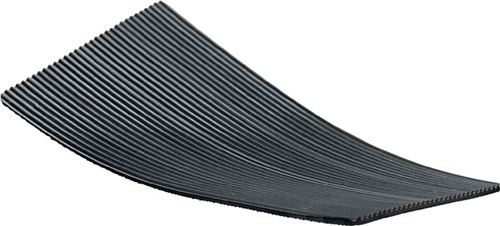 Nordwest Gummifeinriefenmatte-Zuschnitte B.1m L.0,5m D.3mm schwarz Rl.