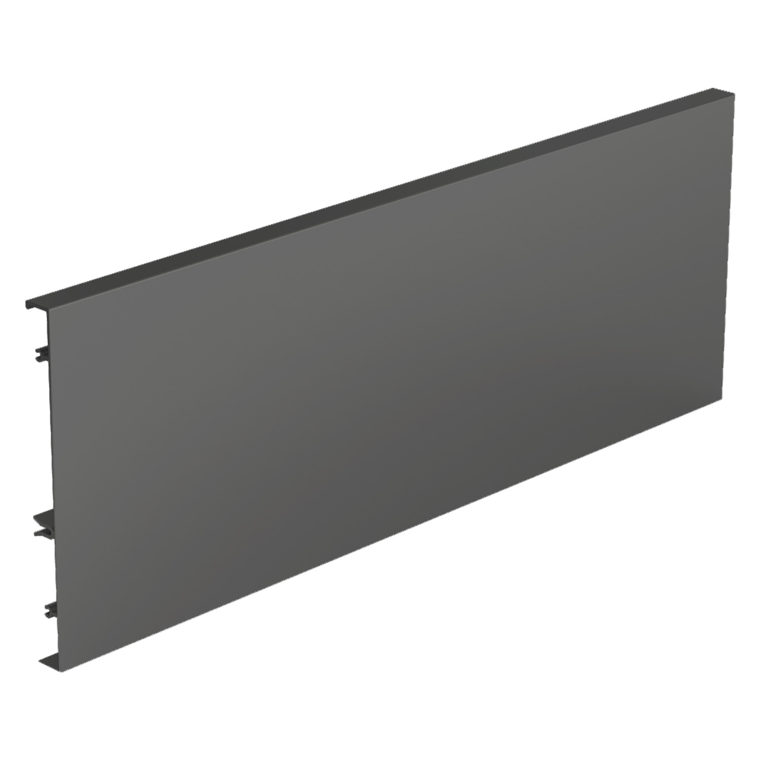 HETTICH Aluminiumrückwand ArciTech, 186 x 2000 mm, anthrazit, 9192190