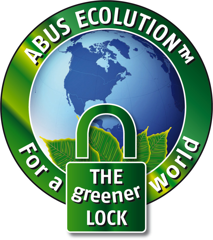 ABUS Zylindervorhangschloss 72IB Ecolution™, Aluminium massiv
