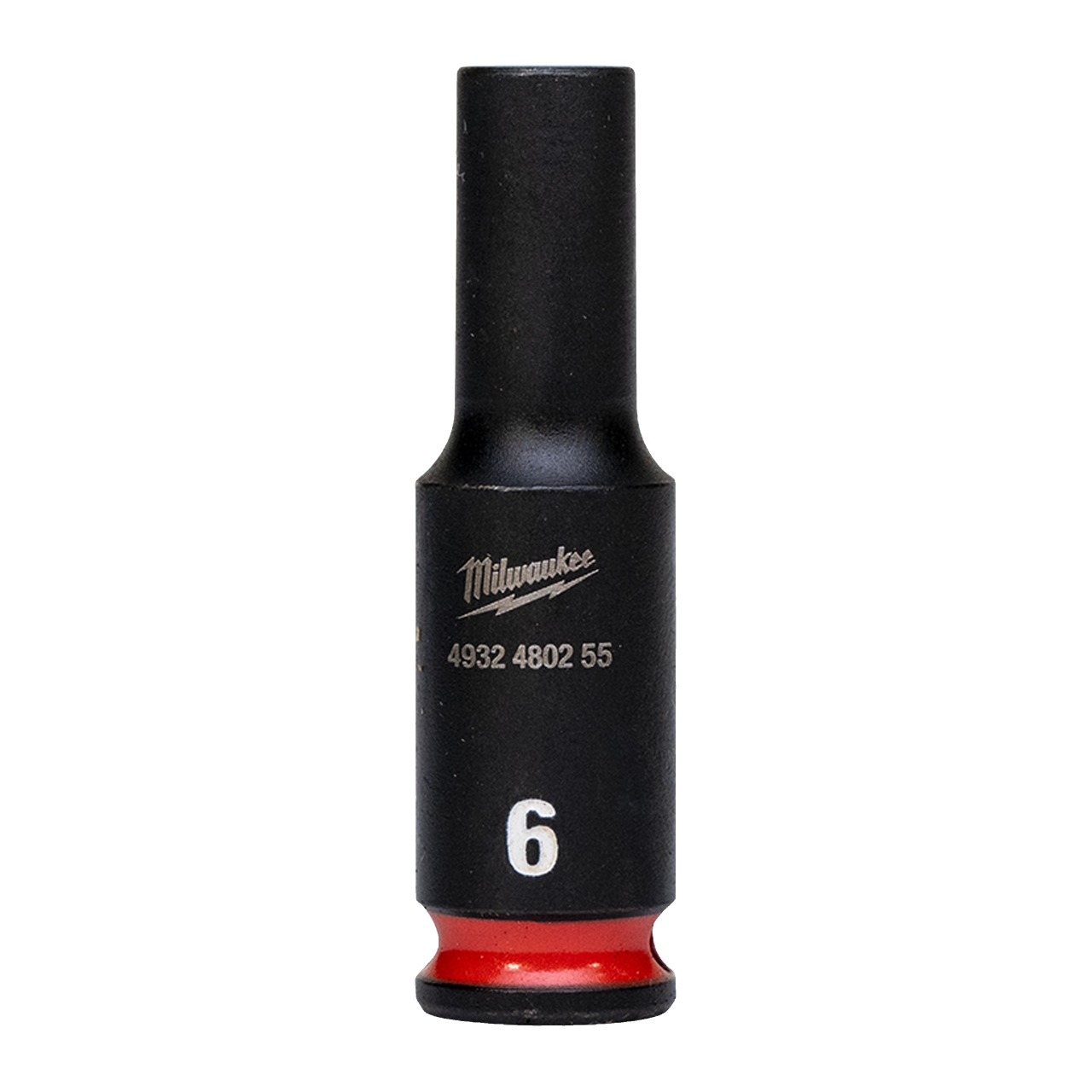 MILWAUKEE 6 x 50 mm SHOCKWAVE Schlagnuss 1/4" lang