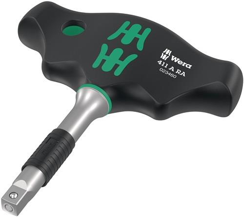 Hebelumsch.kn.411 A RA Quergr.1/4 Zoll Z.80 L.89mm leg.WS WERA