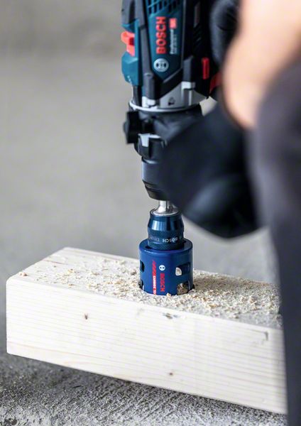 BOSCH EXPERT Construction Material Lochsäge, 54 x 60 mm. Für Dreh- und Schlagbohrer
