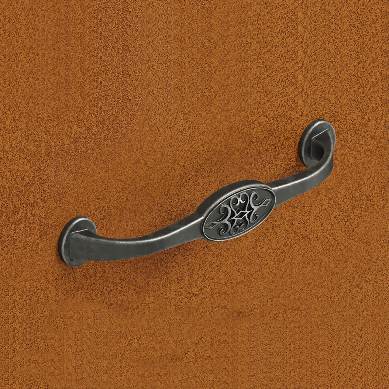 HETTICH Griff Siradia, •–• 128, L 149 mm, B 23 mm, H 29 mm, Messing Optik antik, 9208027 HETTICH Griff Siradia, •–• 128, L 149 mm, B 23 mm, H 29 mm, Messing Optik antik, 9208027