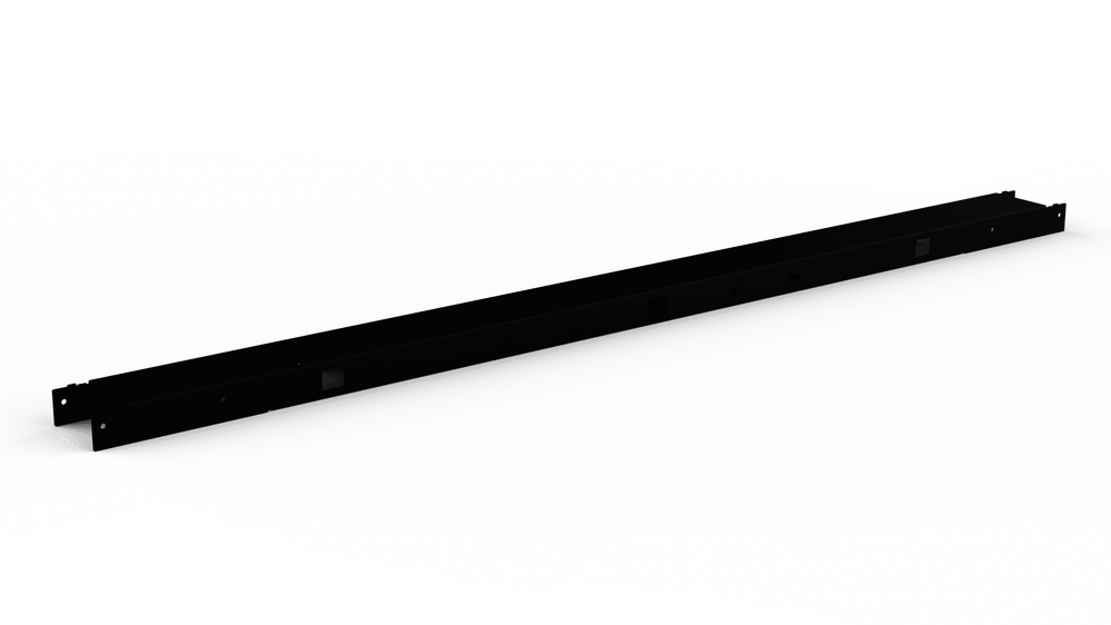 Veyhl Traverse starr für 1400er Platte, mit Handschalter auf/ab, inkl. Elektro-Kit für Powertec, schwarz