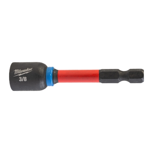 MILWAUKEE 3/8˝ x 65 mm, magnetisch SHOCKWAVE Steckschlüssel 1/4"