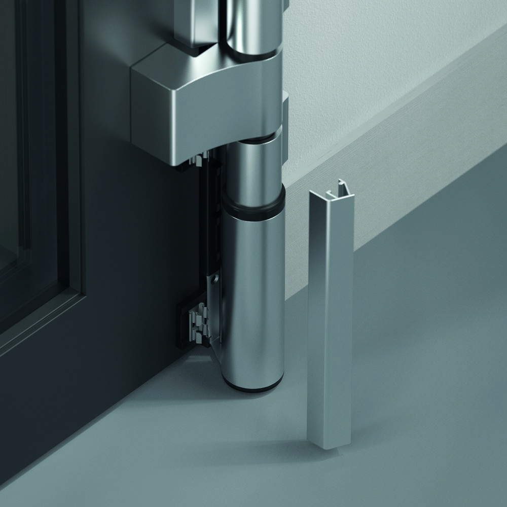 PLANET Fingerschutz Abdeckprofil FSA 8900 AH2 für 3 Segmente, Aluminium 1.980 mm silberfarben