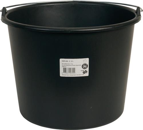 Nordwest Baueimer GRIPLINE D 20l schwarz Ku.