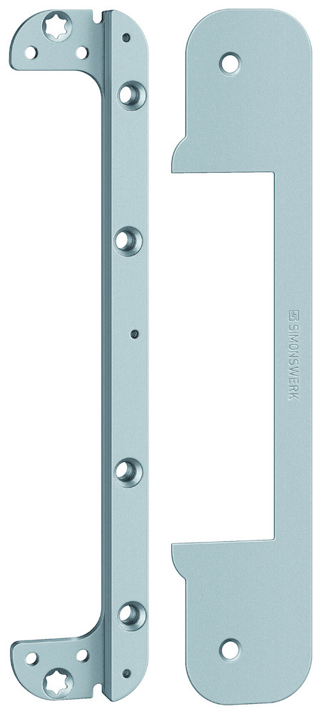 SIMONSWERK Aufdoppelungsplatte TECTUS® TE 626/640 3D A8 BW/1, naturfarbig