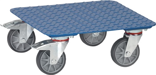 FETRA Transportroller Trgf.400kg TPE-Bereifung L500xB500mm