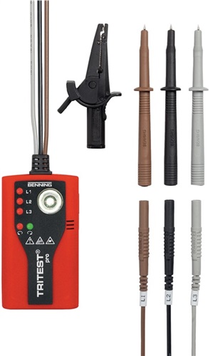 BENNING Drehfeldrichtungsanzeiger TRITEST® p.400-500 V AC BENNING BENNING Drehfeldrichtungsanzeiger TRITEST® p.400-500 V AC BENNING