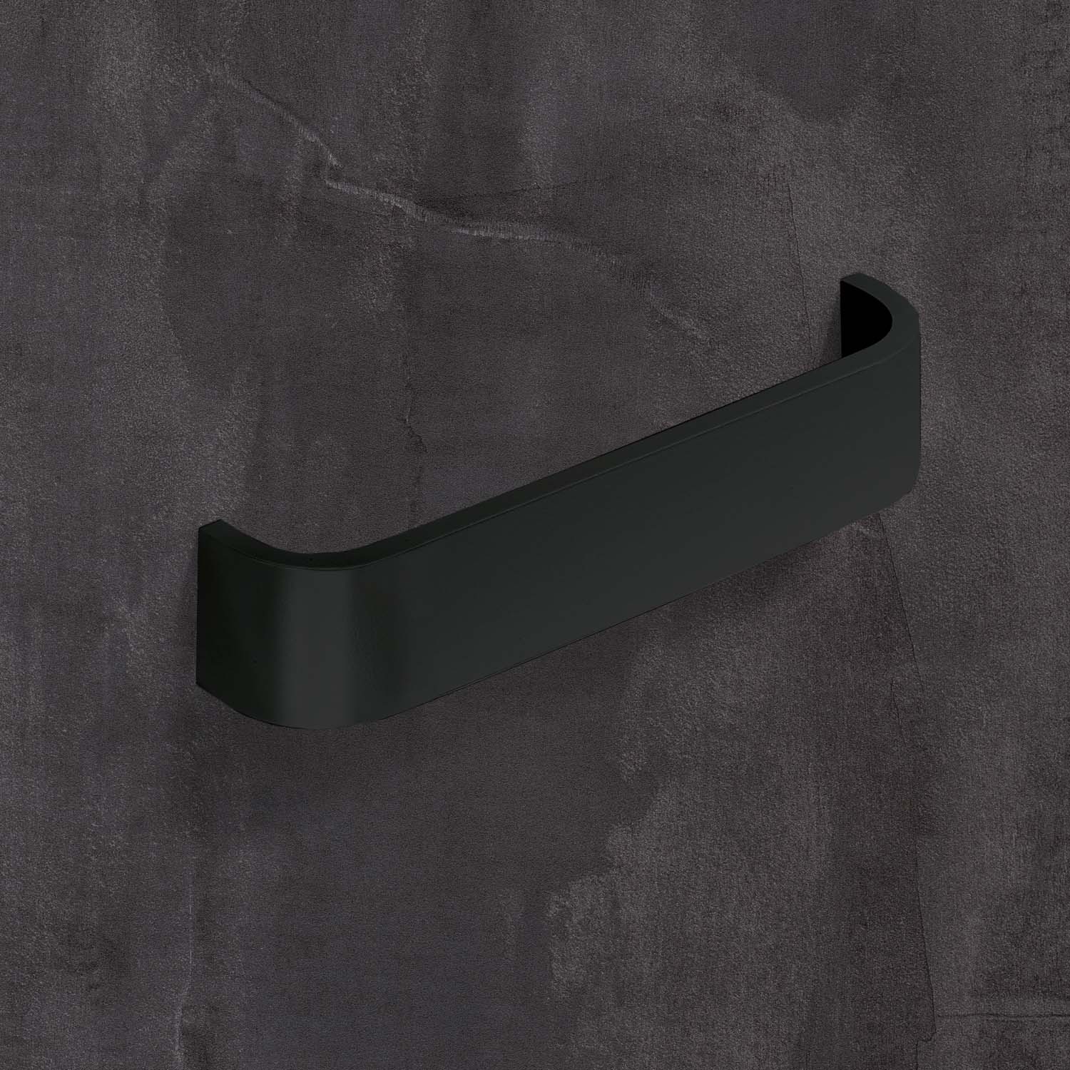 HETTICH Griff Catana, Bohrabstand 192 mm, L 199 mm, B 35 mm, H 38 mm, Schwarz matt, 9345388