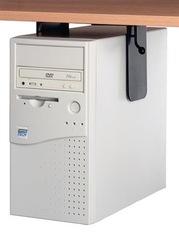 Nordwest CPU-Halter Innen-B.70-230mm Innen-H.310-555mm grau f.alle CPU-Gehäuse