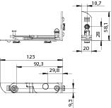 WINKHAUS Ecklager EL.A.SE.78,