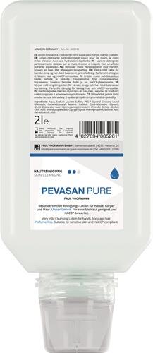 PAUL VOORMANN Handreinigung Pevasan PURE 2l ph-hautneutral Softflasche PAUL VOORMANN