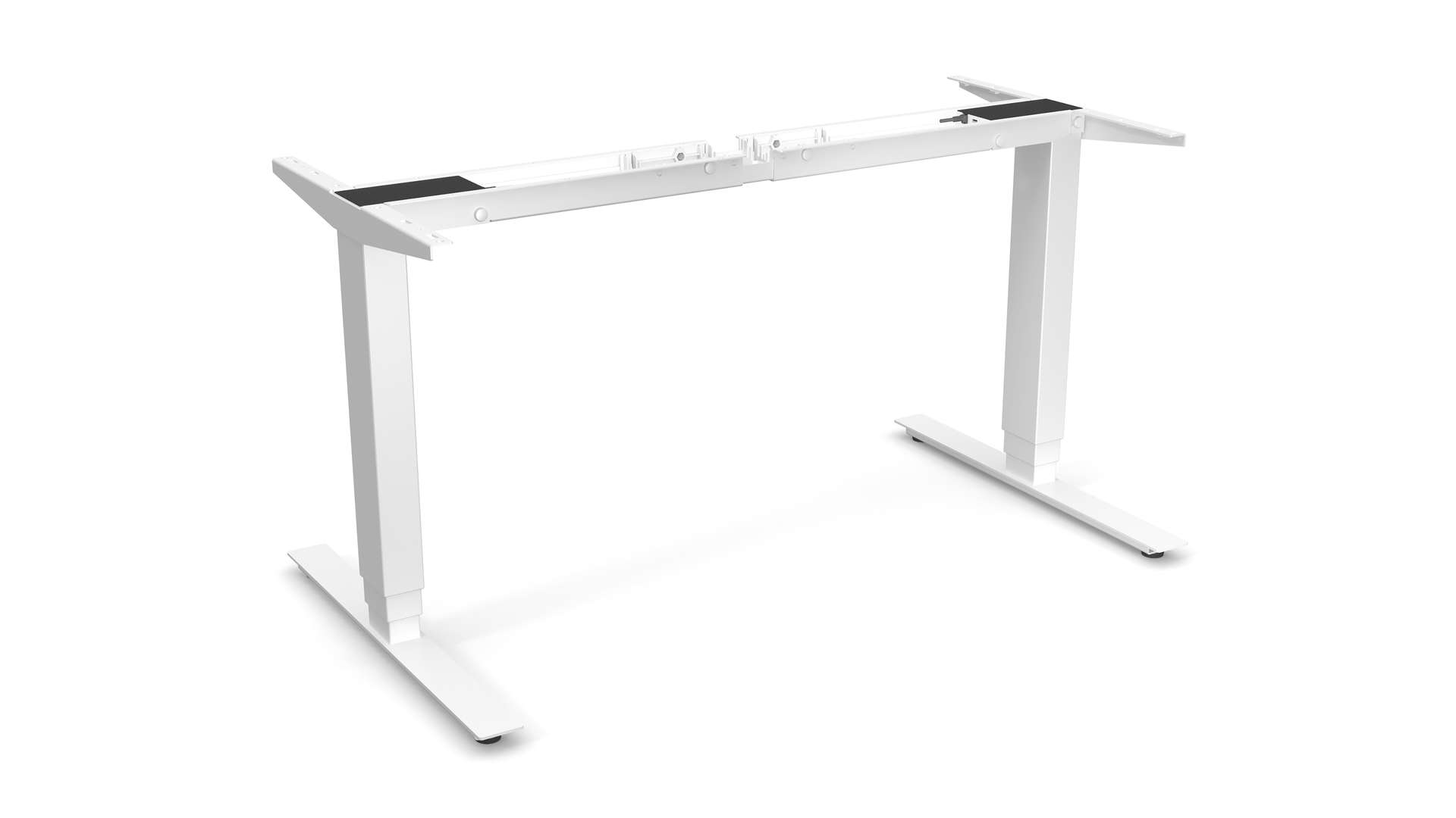 SWEDSTYLE AERO 3D - elektrisch verstellbares Tischgestell mit 660mm Hub, weiß