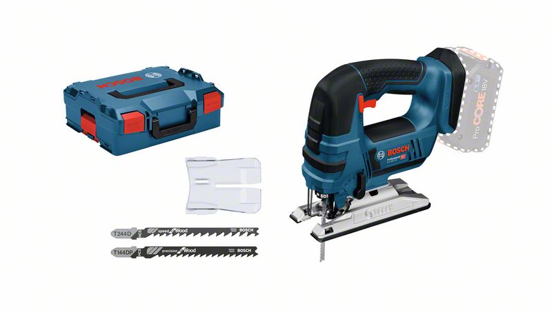 BOSCH Akku-Stichsäge GST 18 V-LI B, Solo Version, L-BOXX